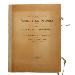 Ecole française d'Athènes "Fouilles de D