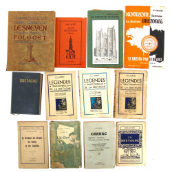 Thème BRETAGNE - Lot de 12 livres broché