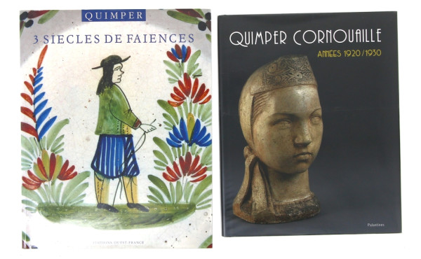 ARTS BRETAGNE - Lot de 2 ouvrages : “Qui