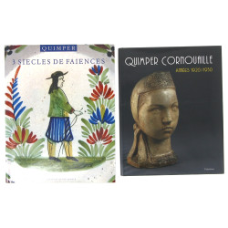 ARTS BRETAGNE - Lot de 2 ouvrages : “Qui