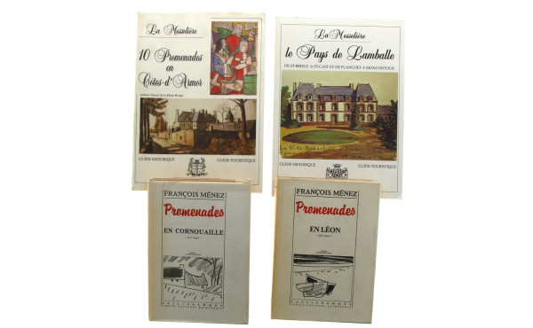 BRETAGNE - 4 livres découverte de la Bre