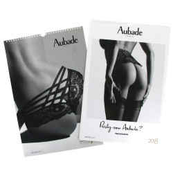 AUBADE - 2 calendriers de lingerie AUBA
