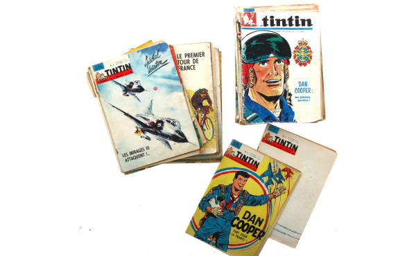 TINTIN - Lot de magasines Tintin, état d