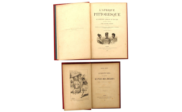 Victor TISSOT - lot de 2 ourages reliés 