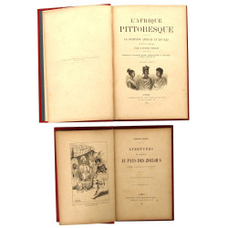 Victor TISSOT - lot de 2 ourages reliés 