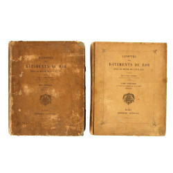 "Comptes des bâtiments du roi sous le rè