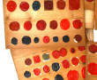Collection de cachets de cire XIXe contr