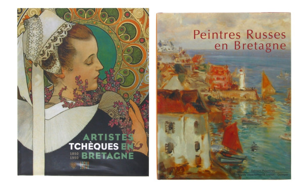 PEINTURE BRETAGNE - Lot de 2 ouvrages : 