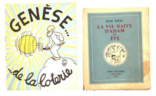 Jean EFFEL - 2 livrets illustrés brochés