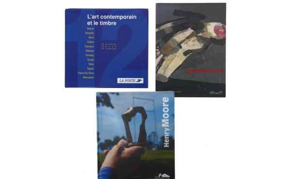 ART CONTEMPORAIN - Lot de 3 ouvrages : "