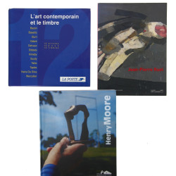 ART CONTEMPORAIN - Lot de 3 ouvrages : "