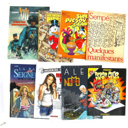 Lot de BD rigides et souples, petits for