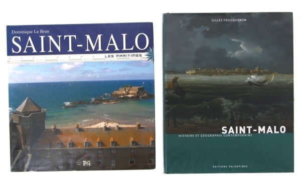 SAINT-MALO - Lot de 2 ouvrages : Gilles 