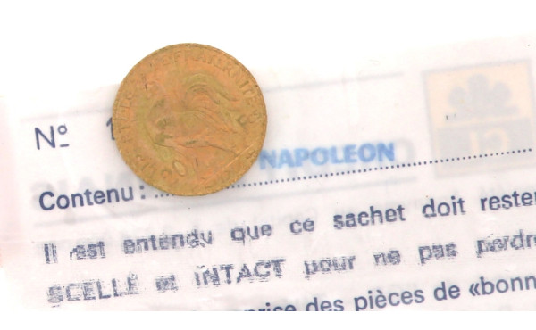 Pièce de 20 F or "1914" sous scellé