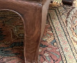 Table basse en bois exotique, travail ét