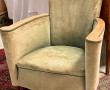 Fauteuil des années 25/30, dossier à mou