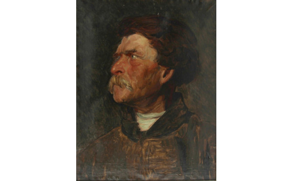 D'après Ilya REPIN (1844-1930) "Portrait