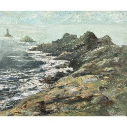 Jean-Paul SAVIGNY (1933-2001) "Paysage à