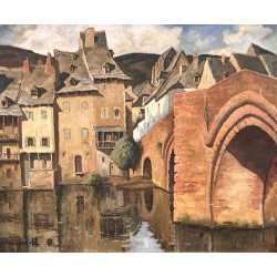 Paul DE LASSENCE (1886-1962) "Le pont go