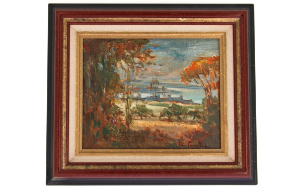 Jean-Louis LE TOULLEC (1908-1999) "Bord 