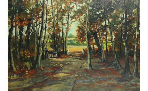 Jean-Paul SAVIGNY (1933-2001) "Chemin de