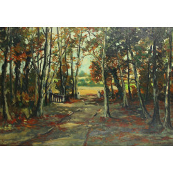 Jean-Paul SAVIGNY (1933-2001) "Chemin de