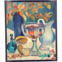 Ecole française "Nature morte au poisson