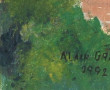 Alain GRAVIE (Xxè-XXIè) "Paysage de l'ar