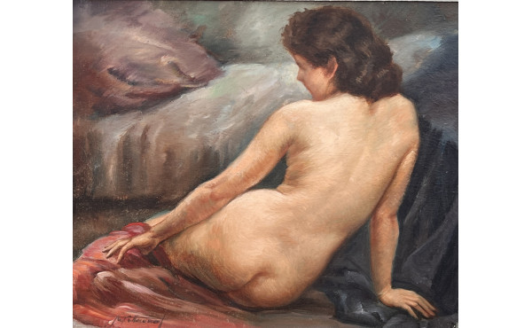 Ecole Française vers 1930/1940 "Nu fémin