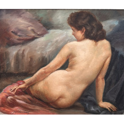 Ecole Française vers 1930/1940 "Nu fémin