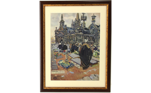 Mathurin MEHEUT (1882-1958) “Guimiliau, 