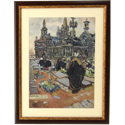 Mathurin MEHEUT (1882-1958) “Guimiliau, 