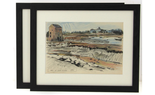 Mathurin MEHEUT (1882-1958) Bords de Ran