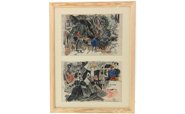 Mathurin MEHEUT (1882-1958) La Troménie 