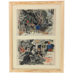 Mathurin MEHEUT (1882-1958) La Troménie 