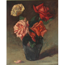René LEFORESTIER (1903-1972) "Bouquet de
