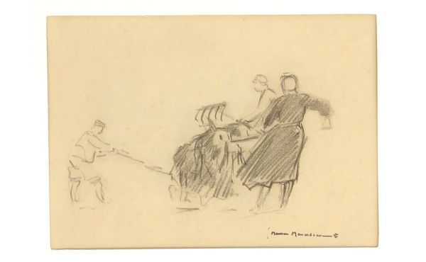 Maurice MENARDEAU (1897-1977) "Goémonier