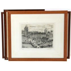 Jean CAVENG (1905-1993) "Moulin de l'Evê