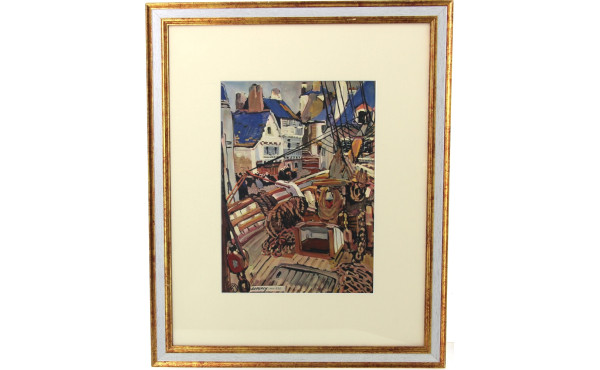 Mathurin MEHEUT (1882-1958) “Auray, goél