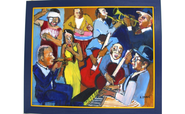 Alain GRAVIE (Xxè-XXIè) "Orchestre de ja