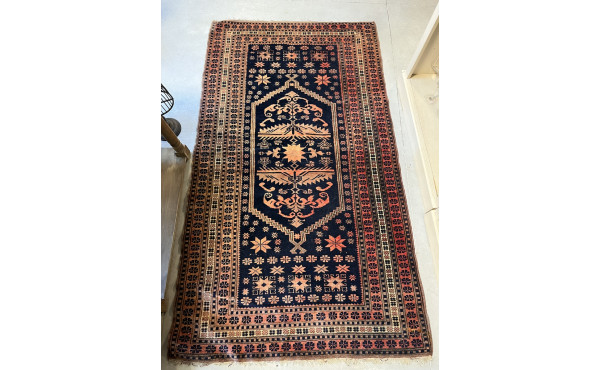 Tapis ancien Yackchibegir dans les tons 
