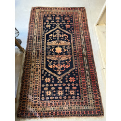 Tapis ancien Yackchibegir dans les tons 