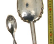 Petite brosse de bébé ancienne en argent