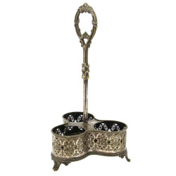 Support à carafes, à 3 compartiments, en