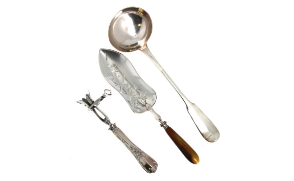 CHRISTOFLE - Décor "Marly" - Manche à gi