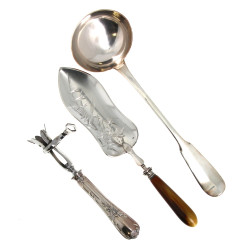 CHRISTOFLE - Décor "Marly" - Manche à gi