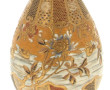 JAPON XIXème - Original vase à deux renf