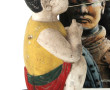 "Jeune fille assise", sujet asiatique en