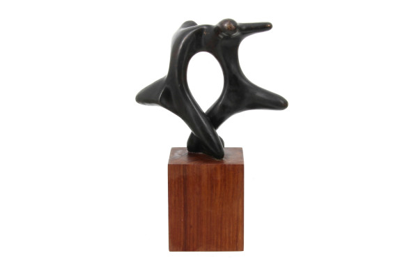 Ecole Contemporaine "Couple dansant", br