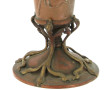 Vase conique ART NOUVEAU en cuivre à déc